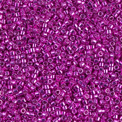 Delica 11/0 Galvanized Fuchsia