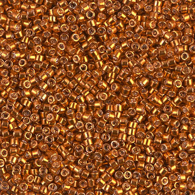 Delica 11/0 Galvanized Burnt Orange