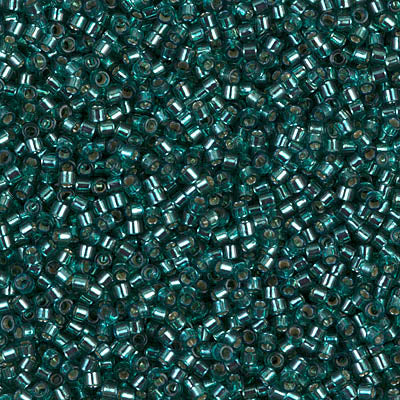Delica 11/0 Silver Lined Teal