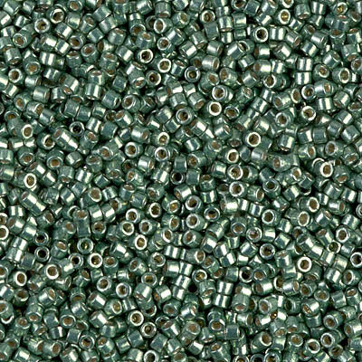 Delica 11/0 Duracoat Galvanized Sea Green
