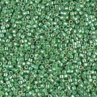 Delica 11/0 Duracoat Galvanized Dark Mint