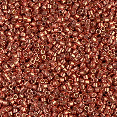 Delica 11/0 Duracoat Galvanized Pink Blush