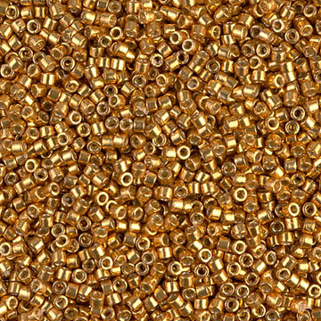 Delica 11/0 Duracoat Galvanized Dark Gold