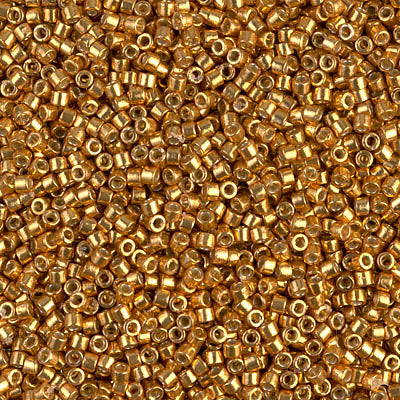 Delica 11/0 Duracoat Galvanized Dark Gold