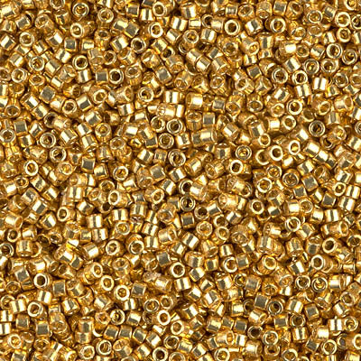 Delica 11/0 Duracoat Galvanized Gold
