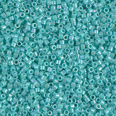 Delica 11/0 Opaque Dark Seafoam AB