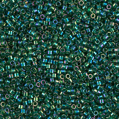 Delica 11/0 Transparent Emerald AB