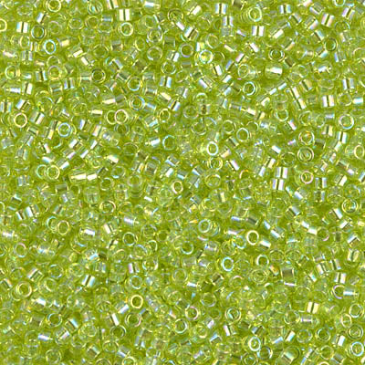 Delica 11/0 Transparent Chartreuse AB
