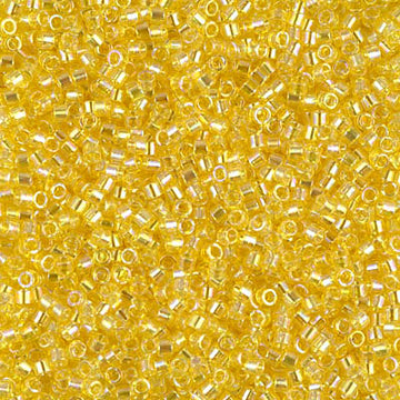 Delica 11/0 Transparent Yellow AB