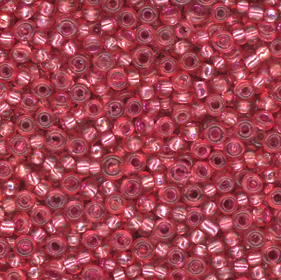 11/0 Bead Silver Lined Adobe Pink 100 Grams