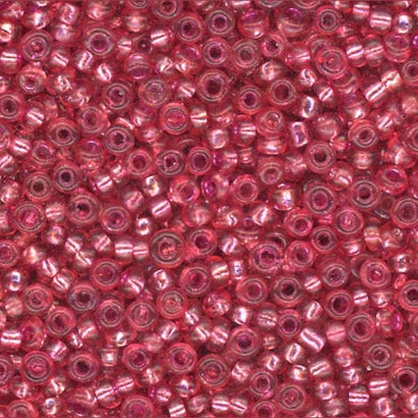 11/0 Bead Silver Lined Adobe Pink 450 Grams