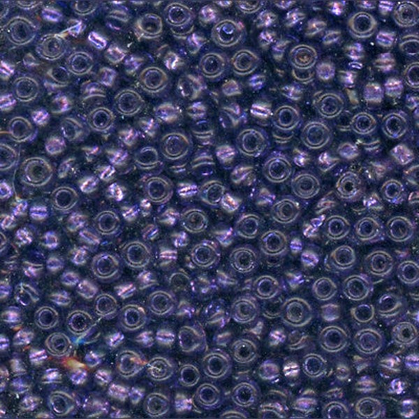 11/0 Bead Silver Lined Dark Purple 450 Grams