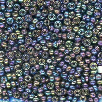 11/0 Bead Iridescent Violet Storm 100 Grams