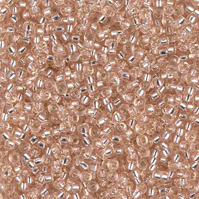 11/0 Miyuki Silver Lined Pale Rose 24-gram tube