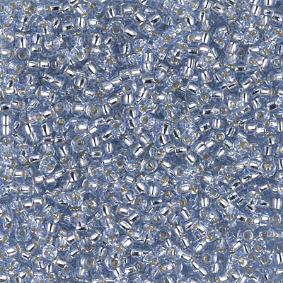 11/0 Miyuki Silver Lined Light Sapphire 24-gram tube