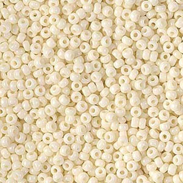 11/0 Miyuki Ivory Pearl Ceylon 24-gram tube