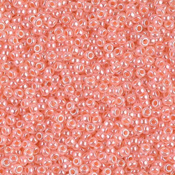 11/0 Miyuki Coral Ceylon 24-gram tube