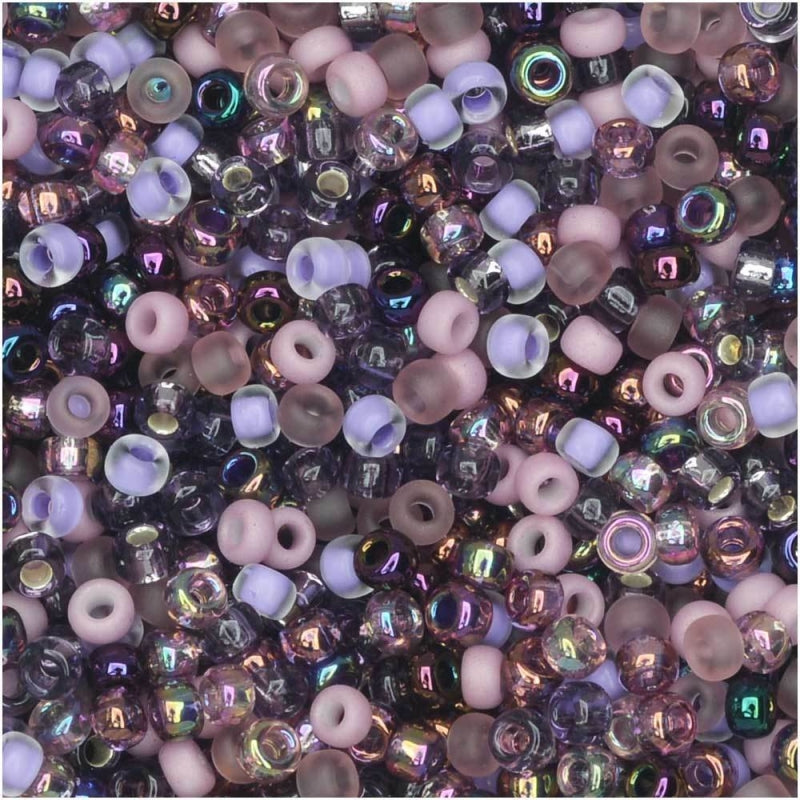 11/0 Miyuki Lilacs Mix 24-gram tube