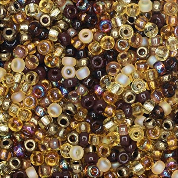 11/0 Miyuki Wheatberry Mix 24-gram tube