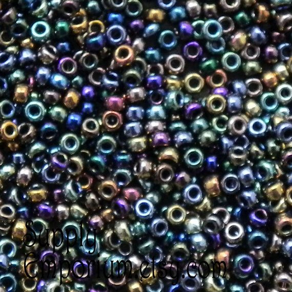 11/0 Miyuki Heavy Metals Mix 24-gram tube