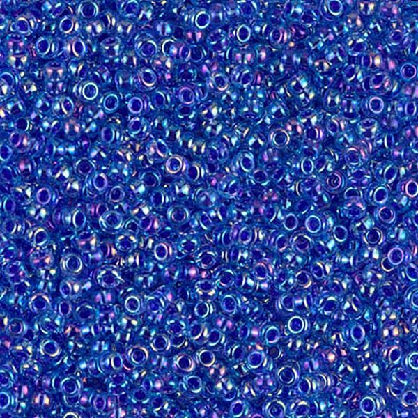 11/0 Miyuki Cobalt Lined Sapphire 24-gram tube