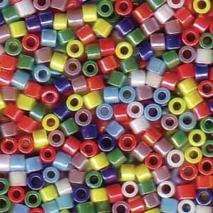 Delica 10/0 Opaque Rainbow AB Mix