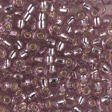 6/0 Miyuki Silver Lined Smoky Amethyst 20-gram tube
