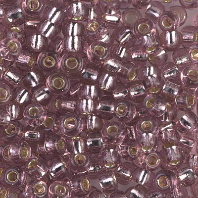 6/0 Miyuki Silver Lined Smoky Amethyst 20-gram tube