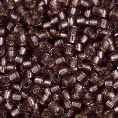 6/0 Miyuki Silver Lined Amethyst 20-gram tube