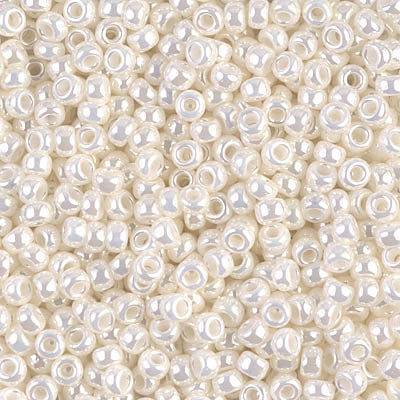 8/0 Miyuki Pearl Ceylon 22-gram tube