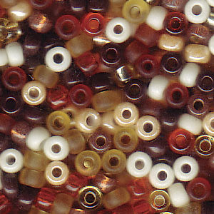8/0 Miyuki Wheatberry Mix 22-gram tube