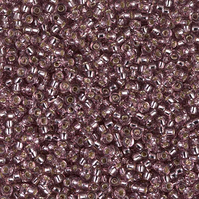 11/0 Miyuki Silver Lined Smoky Amethyst 24-gram tube