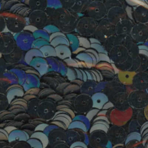 Close-up of black sequins
