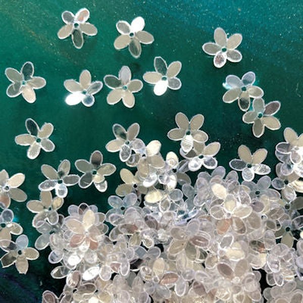 Moonshine 10mm Cupped Flower 100 Grams - Cartwright's Sequins