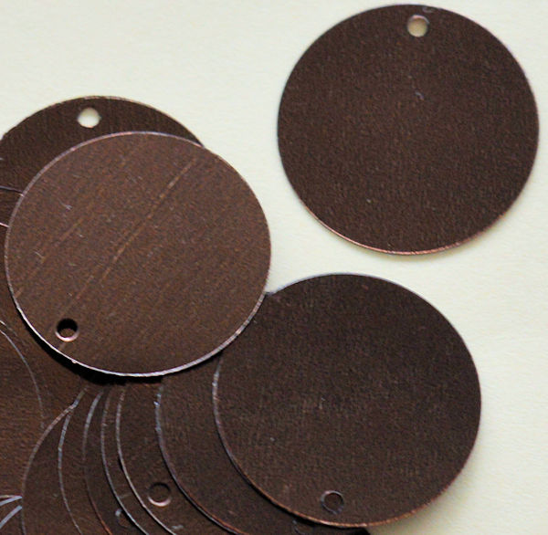 20mm Metallic Paillette Coffee 50 grams