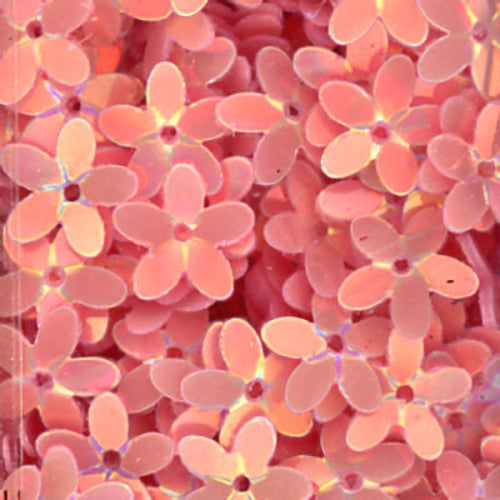 10mm Cupped Opalescent Flower Bashful 50 grams