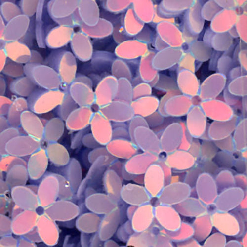 10mm Cupped Opalescent Flower Iris 50 grams