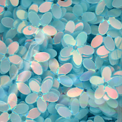 10mm Cupped Opalescent Flower Maui 50 grams