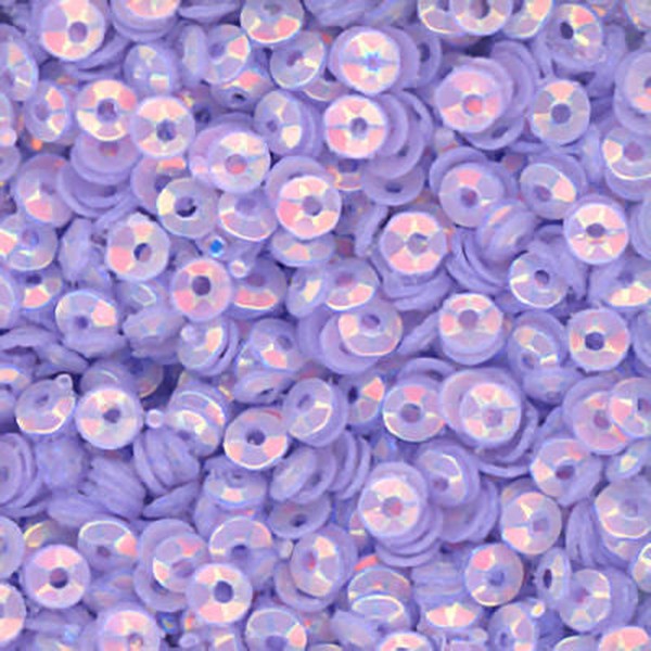 3mm Fully Cupped Opalescent Iris 50 grams