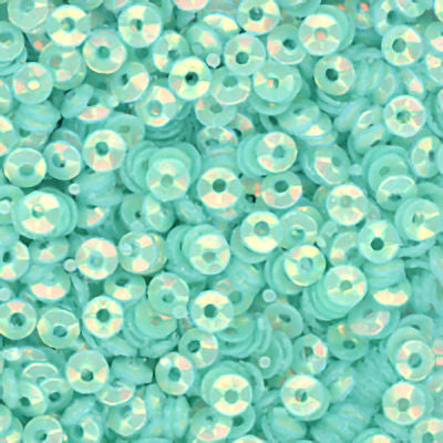 3mm Fully Cupped Opalescent Lanai 50 grams