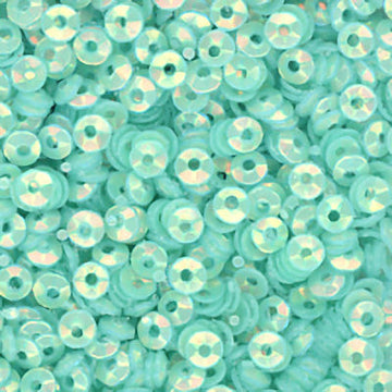 3mm Fully Cupped Opalescent Lanai 50 grams