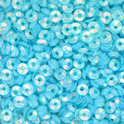 3mm Fully Cupped Opalescent Maui 50 grams