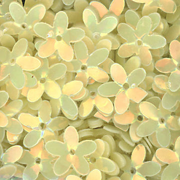 10mm Cupped Opalescent Flower Chiffon