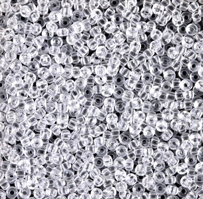 11/0 Miyuki Crystal 24-gram tube