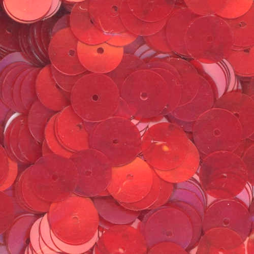 8mm Flat Satin Red 50 Grams