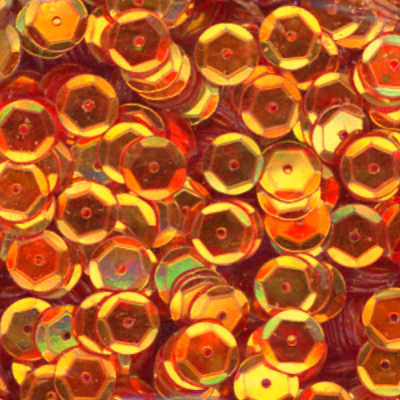 10mm Slightly Cupped Crystal Iris Phoenix 50 Grams