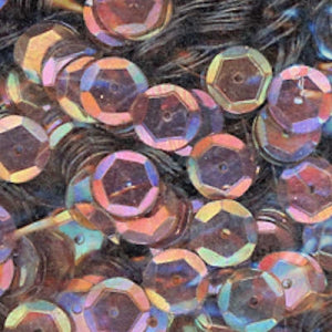 8mm Slightly Cupped Iridescent Chocolate 50 Grams