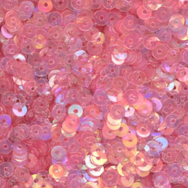 3mm Flat Iridescent Cameo Pink 50 Grams