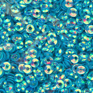 3mm Fully Cupped Crystal Opaque Poseidon