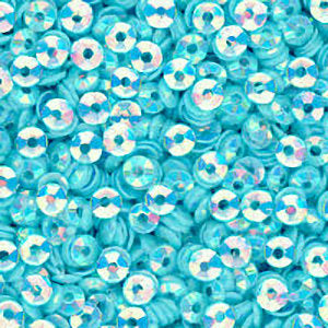 3mm Fully Cupped Crystal Opaque Oceanside 50 Grams